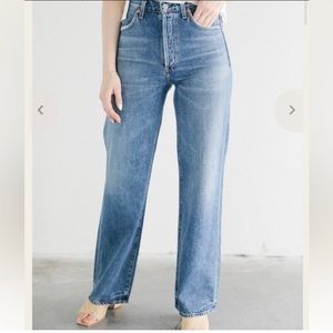 Citizens of Humanity button fly Flavie Trouser Jean 27